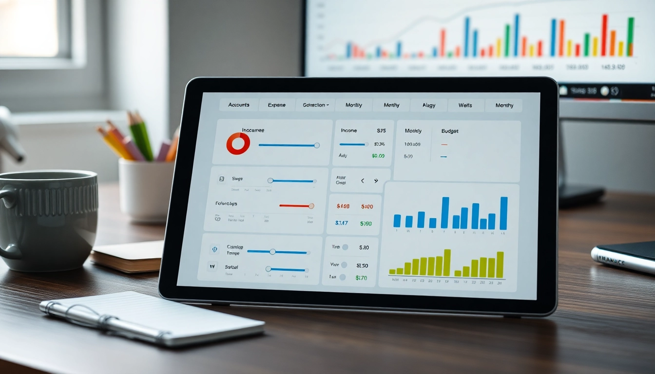 how to plan a monthly budget using digital tools-article