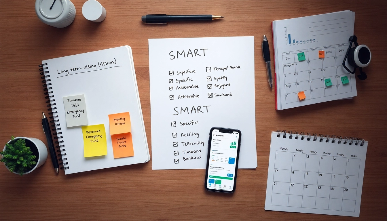 how to set financial goals using personal finance tools-article