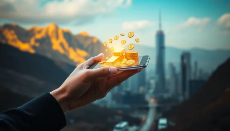 how to invest in gold using mobile apps-title