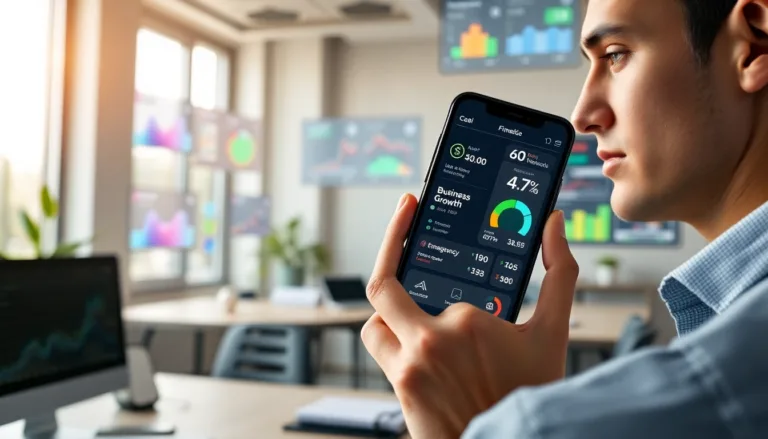 how to set financial goals using banking apps-title