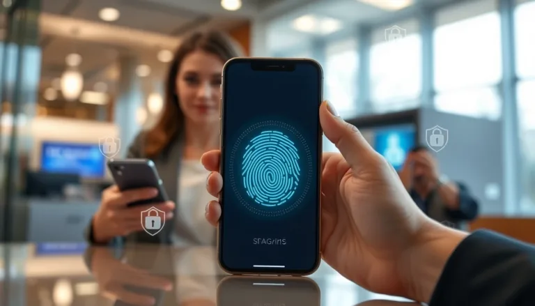 how to use biometric authentication in mobile banking-title